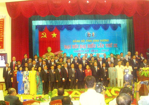 Bế mạc Đại hội đại biểu tỉnh Bình Dương khóa IX
